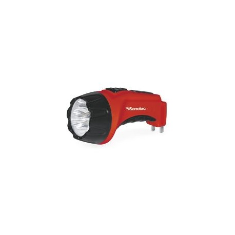 Linterna recarg 4 leds, 28 lm