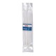 Sujetacable blanca 3.6x200mm 25 unidades