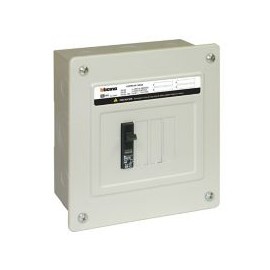 Centro de carga de 4 polos 60 A120/240V~1F-3H 10 kA empotrar