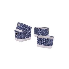 Set de tres cajas tela sol