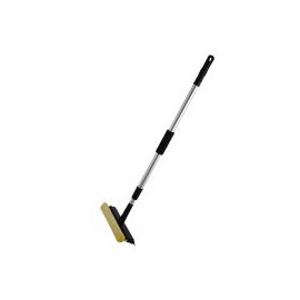 Limpiavidrios metálico con mango extendible 128 cm