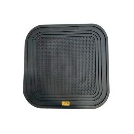 Tapete sanitizante negro 55cm x 55cm marca lica con triple barrera anti derrame