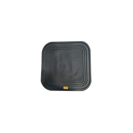 Tapete sanitizante negro 55cm x 55cm marca lica con triple barrera anti derrame