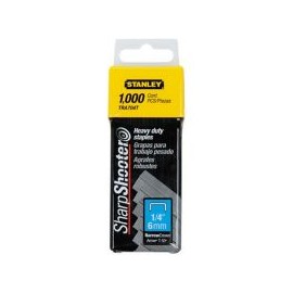 Grapas corona angosta 1/4 pulg  1000 pz