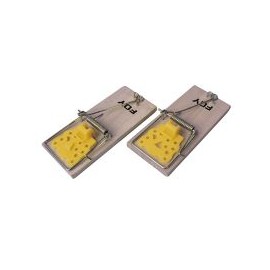 Trampa para ratón de 4" con 2 piezas