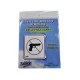 Señal "no entrar con armas" vinil autoadherible 13 x 15 cm