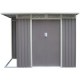 Bodega exterior con alero