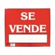 Señal en poster "se vende" lámina de estireno 40 x 34 cm