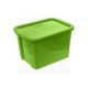 Caja organizadora eco Line 73 lts verde