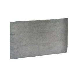 Jerga de microfibra gris 80 x 50 cm