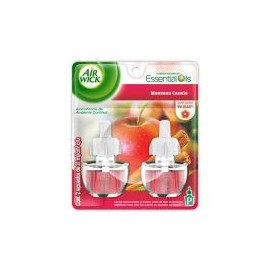 Pack aromatizante eléctrico manzana/canela 2 pzas