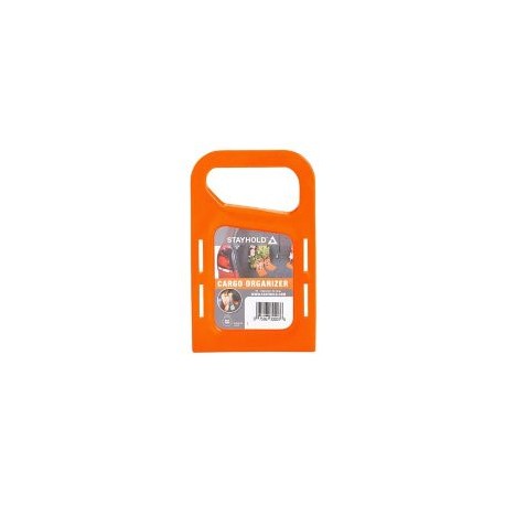 Velcro stayhold sujetador mini color naranja, 1 pieza, organizador de cajuela.