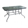 Mesa Rec 142X90 Cm Vidr Gris