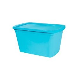 Caja organizadora 15 lts eco line azul