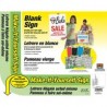 Letrero para hacer su propio anuncio blanco de 36x46