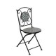 Metal/Mosaic Chair