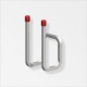 Porta-botas de acero galvanizado 400 x 98