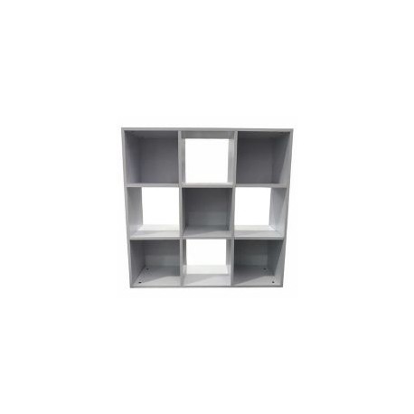 Organizador de 9 cubos blanco