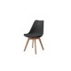 Set 4 silla negro helsinki