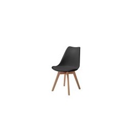 Set 4 silla negro helsinki