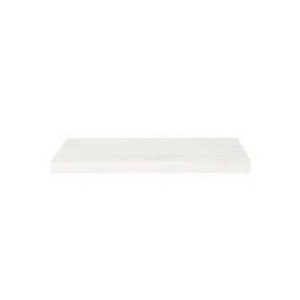 Repisa flotante blanca 24x60x3.8 cm