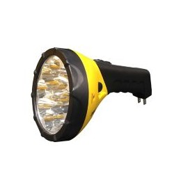 Linterna recargable 12 LED mango ergonómico