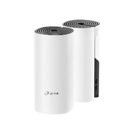 Kit 2 piezas sistema de Wi-Fi Deco E4 AC1200 en malla TP-LINK para toda la casa