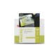 Velcro bolsas press-lok® x-chica, 17.9 x 14.5cm, 2 bolsas, verde