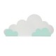 Repisa nube blanco con celeste