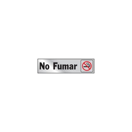 Senal Aluminio No Fumar