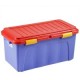 Baúl Megaforte 90 lt azul y rojo