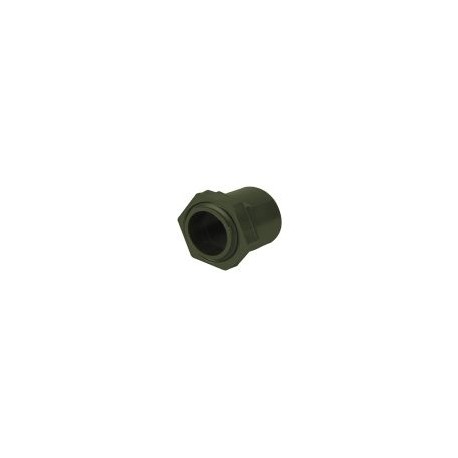 Conector conduit ligero PVC de 3/4" uso de canalización de cables