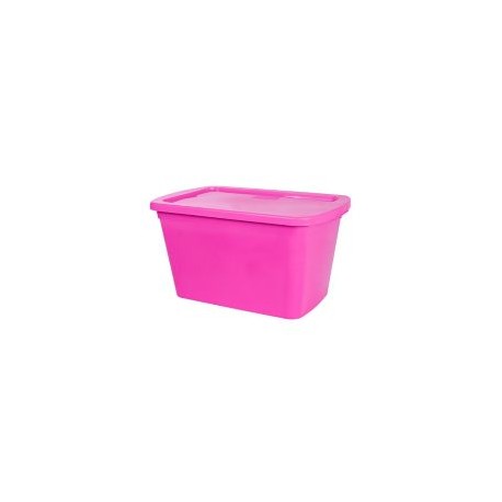 Caja organizadora 15 lts eco line fucsia