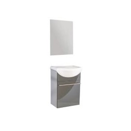 Mueble de baño Infinity con espejo gris