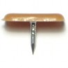 Tachuelas deslizamiento plástico 1/2" x 3/4" pz