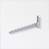 Percha p/ropa aluminio natural