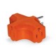 Adaptador tipo T 3 contacto aterrizado
