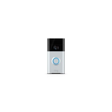 Ring video timbre doorbell 1 2da gen satin nickel