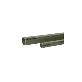 Tubo pesado de PVC de 3/4" uso de canalización de cables