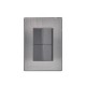 Placa Inox 2 Apagadores De 1.5 Oxford