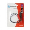 Cable 2 jacks RCA a 1 plug RCA 15 cm