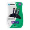 Cable para teatro en casa a 3 plugs 1.8 m oro
