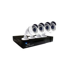 Kit CCTV 4 camaras DVR 1080P HDD 1t