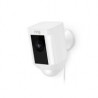 Ring cámara de seguridad exterior spotlight c/cable blanco