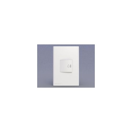 Placa armada timbre blanco