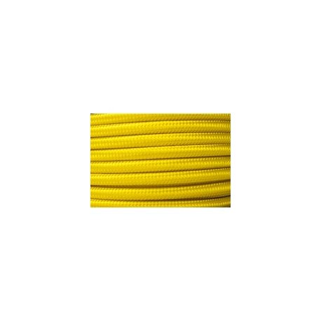 Cable iluminación textil calibre 18  1 m mango
