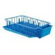 Escurridor con base azul
