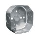 Cajas metálicas cuadradas tipo pesadas octagonal