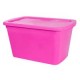 Caja organizadora 15 lts eco line fucsia
