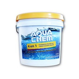 4 En 1 Multifuncional Cloro,Algicida,Clarificador Y Estabilizador De Ph 10 Kg